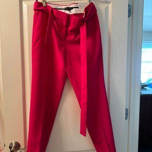 Ann Taylor New With Tags Ankle Pant Hot Pink Size 6